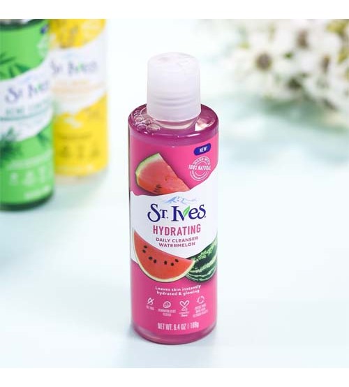 St Ives Hydrating Watermelon Daily Cleanser 189ml